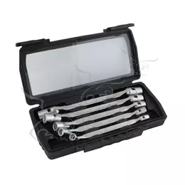 Conjunto de 5 chaves de caixa articuladas. Mannesmann