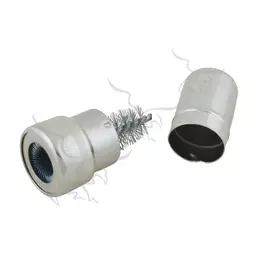 Escova para limpar os terminais da bateria