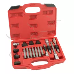 Ferramenta de 18 chaves para instalar e remover as polias do alternador