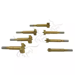 Brocas Forstner revestidas de titânio