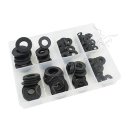 Conjunto de 120 arruelas de borracha