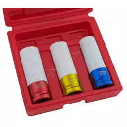 3 copos para pneus. Uso em rodas com pistola de impacto