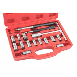 Alargador para limpar assentos de injeção 17 Pçs