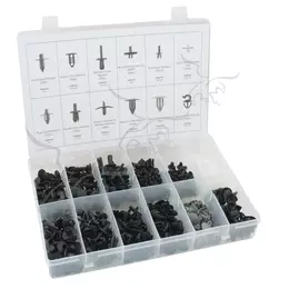 Grampos e grampos para carrocerias Volvo. 350 peças