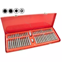 Bits e chaves HEX TORX E XZN SPLINE. 54 peças