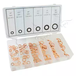 110 arruelas de vedação de cobre de 10 a 22 mm