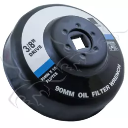 Chave soquete do filtro de óleo 90 mm x 15 faces