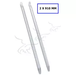 2 x Alavancas de liberação do pneu. 910 mm removível