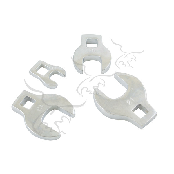 Conjunto de 15 cabeças chatas para catraca de 3/8"