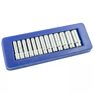Chaves de soquete longas HEX 1/4" - 13 PCS
