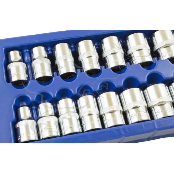 1/2" soquetes hexagonais de 6 lados 17 PCS