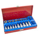 Conjunto de 27 soquetes e bits Torx