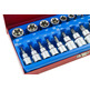Conjunto de 27 soquetes e bits Torx
