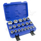Chaves de soquete em métrica, polegadas e Torx 19 PCS 8-32 mm