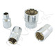 Soquete de 12 pontos para catraca de 1/2" - 10 a 30 mm