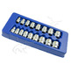 3/8" soquetes curtos de 12 lados. 17 PCS